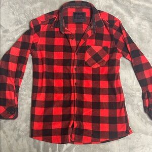 Nomad Red and Black Checkered Shirt